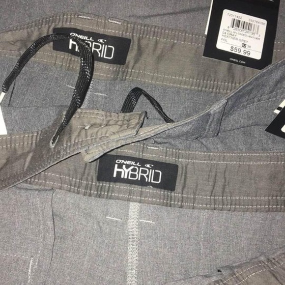 BRAND NEW men O’Neill hydrid hyperdry shorts size 38 (waterproof / 21inch) - Picture 8 of 8